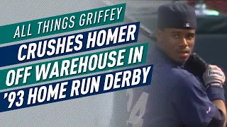 Ken Griffey Jr. Crushes Homer Off Warehouse in 1993 Home Run Derby