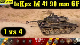 World of Tanks leKpz M 41 90 mm GF Replay - 8 Kills 3.1K DMG(Patch 1.6.1)