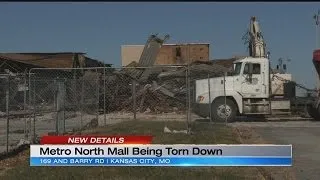Crews begin demolition of Metro North Mall