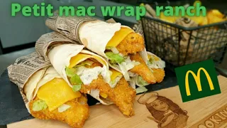 petit mac wrap RANCH la vraie recette!! au monsieur cuisine CONNECT