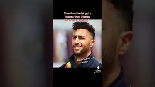 Daniel Ricciardo got a haircut from Natalie pinkham's husband😂 tb to this moment