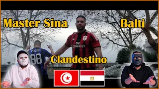 Master Sina ft. Balti - Clandestino 🇹🇳 🇪🇬 | Egyptian Reaction