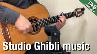 Therru's song-Studio Ghibli Tales from Earthsea (Fingerstyle guitar) [TAB available]