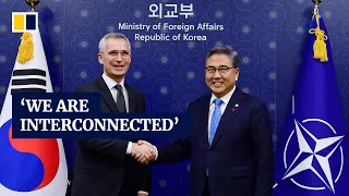 Nato chief visits South Korea and Japan to discuss North Korea, Ukraine war, China