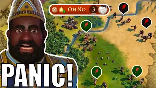 Civ 6 | PANIC! The WORST Start Of A Game In Months? HELP! – (#1 Deity Mali Civilization VI)