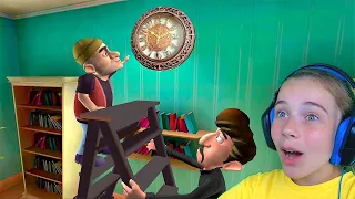 ВОРИШКИ В ДОМЕ МИСС ТИ Scary Robber игра от Разработчиков Scary Teacher 3D