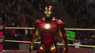 Colossus vs Iron Man vs The Incredible Hulk [WWE 2K]