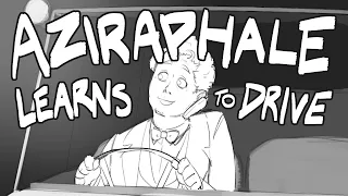 AZIRAPHALE LEARNS TO DRIVE // Good Omens ANIMATIC
