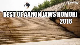 Best Of AARON "JAWS" HOMOKI 2016 ||Aaron Jaws Homoki Best Videos Skateboarding