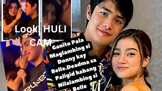 Ganito Pala Ang Ginagawa ni Donny Kay Belle, Di Nila Napansin Na Huli Cam silang Naglalambingan 🥰