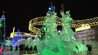 Ледовый городок-2019 в Екатеринбурге
