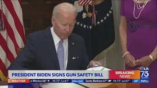 Biden signs gun safety bill