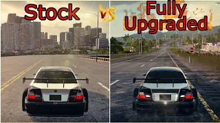 BMW M3 GTR Stock vs Fully Upgraded Fast Comparison || Need For Speed Heat BMW M3 GTR