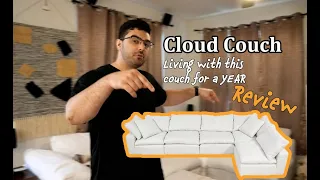 1 Year Later My Honest Review of the RH Cloud Couch - Is it Worth the Investment? | Team Justduet