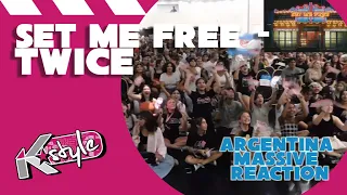 TWICE 'SET ME FREE' MASSIVE MV REACTION // 트와이스 리액션 아르헨티나