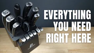 BEST BUDGET ALL IN ONE KNIFE BLOCK AMAZON 15 PIECE SET COQUUS AID FULL REVIEW