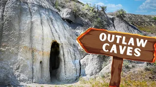 Wild West Outlaw Caves at the US-Canada Border