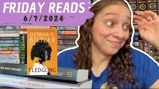 Reading my last Butler and starting all the things || FRIDAY READS