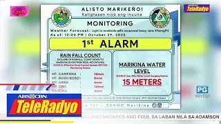 Marikina River itinaas na sa unang alarma dahil sa pagtaas ng tubig | Dr. Love (29 Oct 2022)