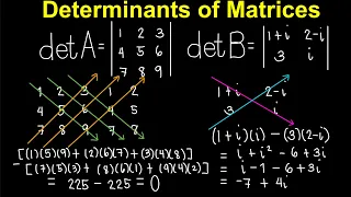 Determinants of Matrices (Tagalog/Filipino Math)