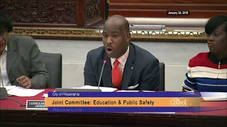 Joint Committees on Public Safety and Education 1-24-2018