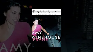 Amy Winehouse - Moody's Mood For Love (Transcription)