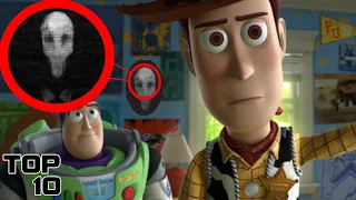 Top 10 TERRIFYING Hidden Disney Easter Eggs | Marathon