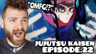 SPECIAL GRADE CURSE vs ITADORI?!!!! | JUJUTSU KAISEN EPISODE 22 | New Anime Fan! | REACTION