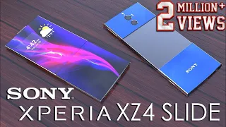 Sony Xperia XZ4 Slide Introduction Concept with 7.5inch 4K Display & 60MP Camera #TechConcepts