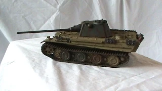 Dragon 1/35 Panther Ausf F - Kit 9008 - Kit Build