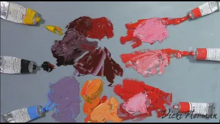 Pyrrole Red VickiNorman demonstrates Michael Harding Oil Colour