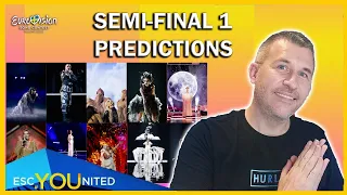 EUROVISION 2024: Semi-Final 1 Qualifiers Predictions & Rehearsal Review - Top 15