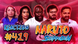 Naruto Shippuden - Episode 419 - Papa's Youth - Normies Group Reaction