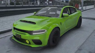 Dodge Charger SRT Demon Legion Square Meet! NRP (GTA 5 Nukem RP Civilian)