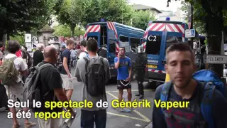 Affrontements entre festivaliers et forces de l'ordre à Aurillac