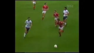 1989. Denmark vs. England (Friendly). Full Match.