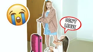 I'M MOVING OUT PRANK ON LITTLE SISTER! 😱