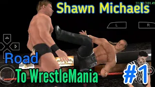 WWE SmackDown Vs Raw 2010: Shawn Michaels Road To WrestleMania - Part 1