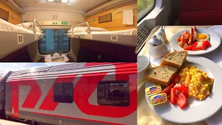 Germany to Kazakhstan by Rail - part 1: Karlsruhe - Warsaw on EuroNight Train EN 453 Paris - Moscow