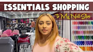 Nail Shop Essentials 🛒| See What all I bought | Dhanushree