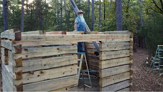 Cutting/Setting 2nd Floor Joist, Paradise Point – Ep 8