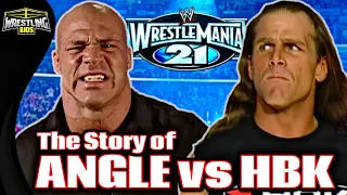 The Story of Kurt Angle vs Shawn Michaels