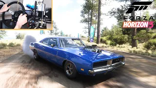 TUNING/DRIFT 1969 Dodge Charger R/T Forza Horizon 5 Thrustmaster T300