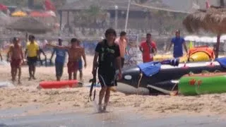 Video captures gunman from Tunisia terror attack