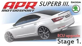 APR Stage 1. Škoda Superb 3 - 2.0 TSI - ECU Upgrade + APR intake systems