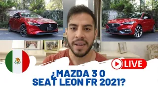 ¿Mazda 3 o SEAT Leon FR 2021? | En vivo 14 Mayo Motoren Mx