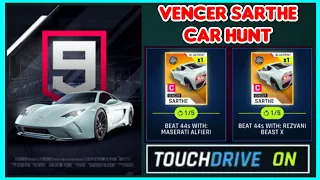 Asphalt 9 - VENCER SARTHE Car Hunt Touchdrive Guide