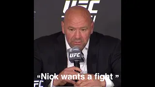 Dana White confirms Nick Diaz’s return to the UFC