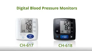 CITIZEN CH-617/CH-618 wrist blood pressure monitor