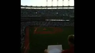 Jim Thome's first at bat returning as an Indian